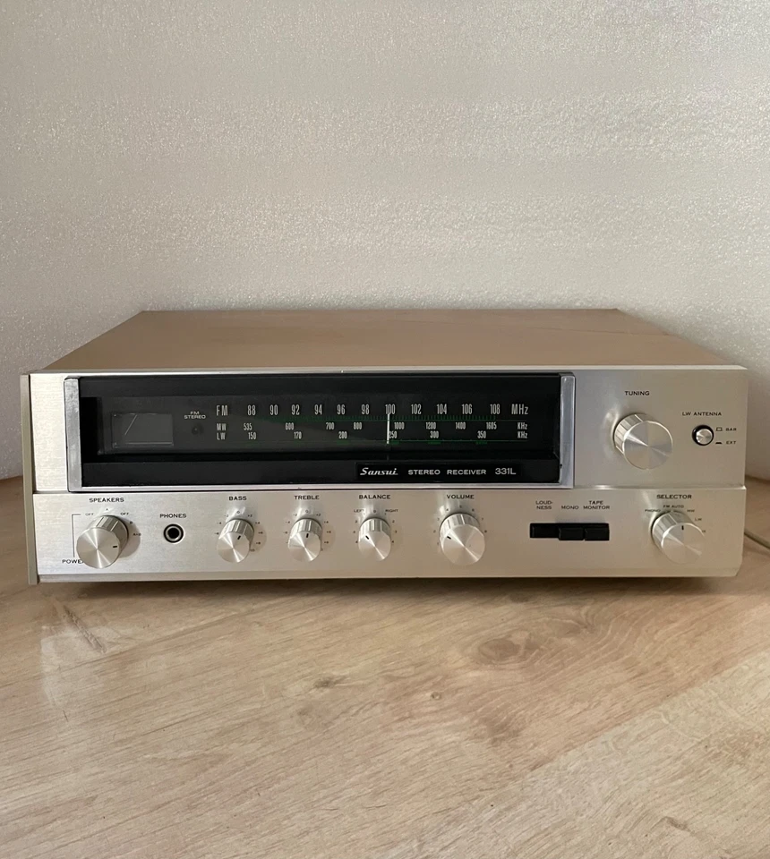 Amplificateur Sansui 331L révisé