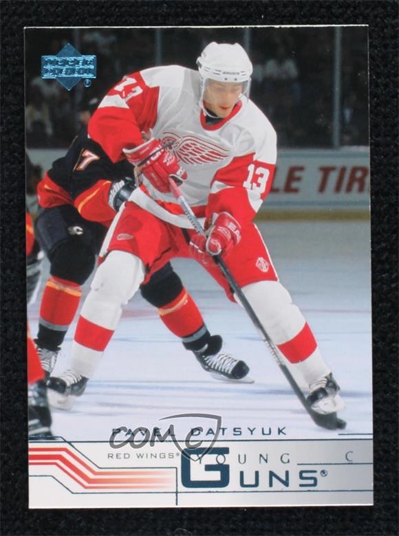 2001-02 Upper Deck Young Guns Pavel Datsyuk #422 HOF 0c3