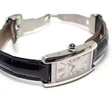 Used Cartier (CARTIER) Tank American SM Quartz Silver WSTA0016 18 from JAPAN 13