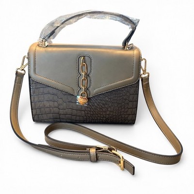 Chic Structured Top Handle & Crossbody Bag   Boutique Find - NEW
