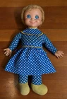 Sweet 1967 Mattel 21” Mrs. Beasley Doll With Apron - Doesn’t Talk