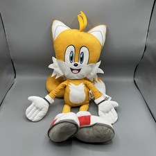 Sonic The Hedgehog Miles Tails Prower Plush 21"