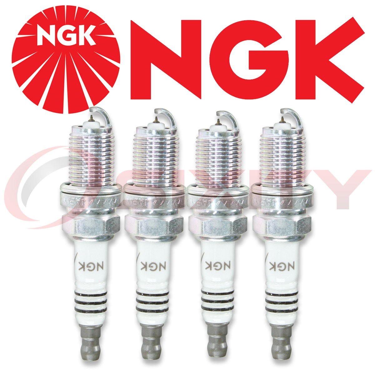 4 PCS NGK Iridium IX Spark Plugs BKR6EIX # 6418