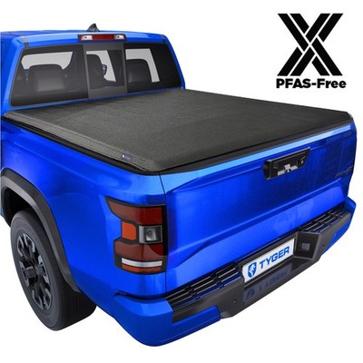 TYGER T1X Soft Roll-Up in Fabric Tonneau Cover for 22-26 Frontier 5' Bed