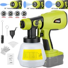 Cordless Paint Sprayer For Ryobi 18v Battery 200w 1000ml Capacity Hvlp Spray Gun Cordless Paint Sprayer For Ryobi 18v Battery 200w 1000ml Capacity Hvlp Spray Gun
