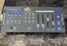     Chauvet Obey 4 LED DMX Controller w/ Power Supply   Tested  Working