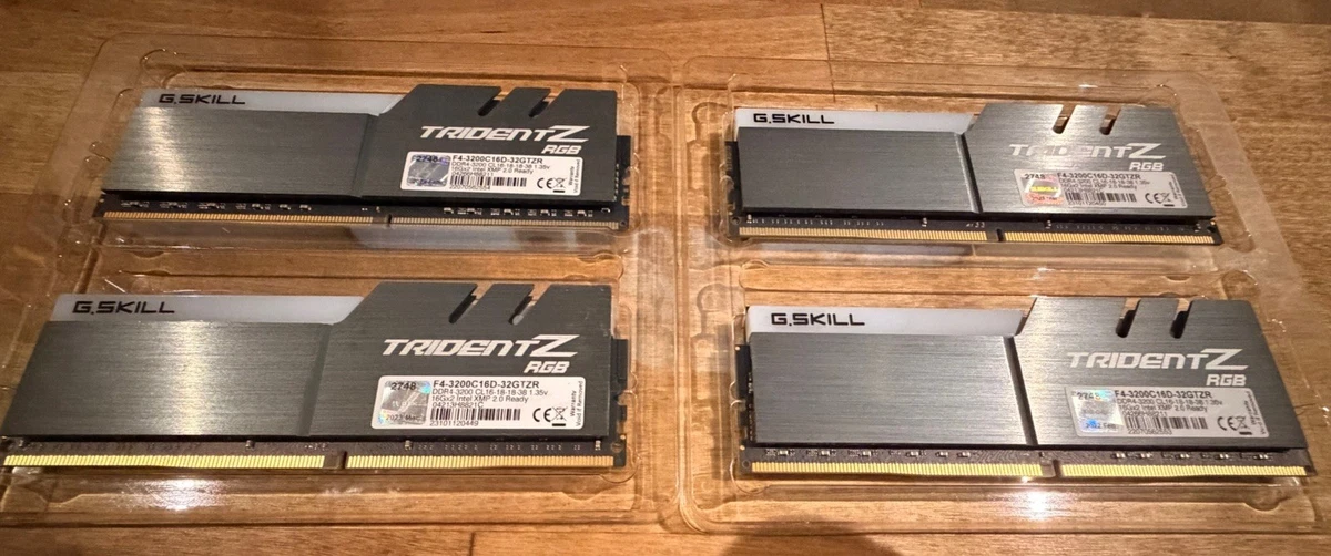 G. SKILL Computer Memory (RAM) 64 GB Total Capacity 4 Modules for