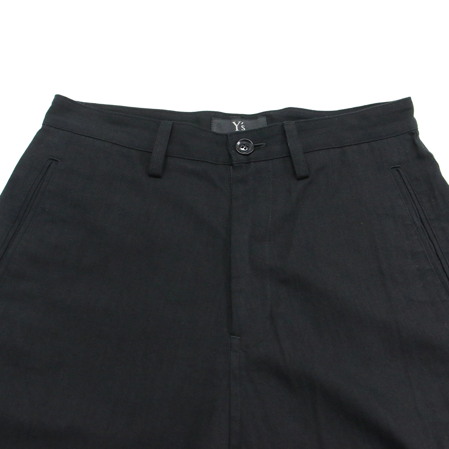 Yohji Yamamoto Pants Black Size: 1(S) | 24 Spring/Summer Ys Cotton Twill Sarouel