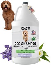 Dog Shampoo Lavender Half Gallon Cleans Conditions Detangles 64OZ