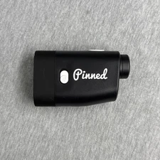 Pinned Prism + Plus Slope Laser Golf Rangerfinder USB Rechargable Black