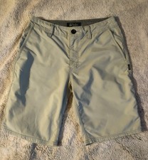 O'Neill Hybrid Shorts Size 28 Light Green Greenish Gray