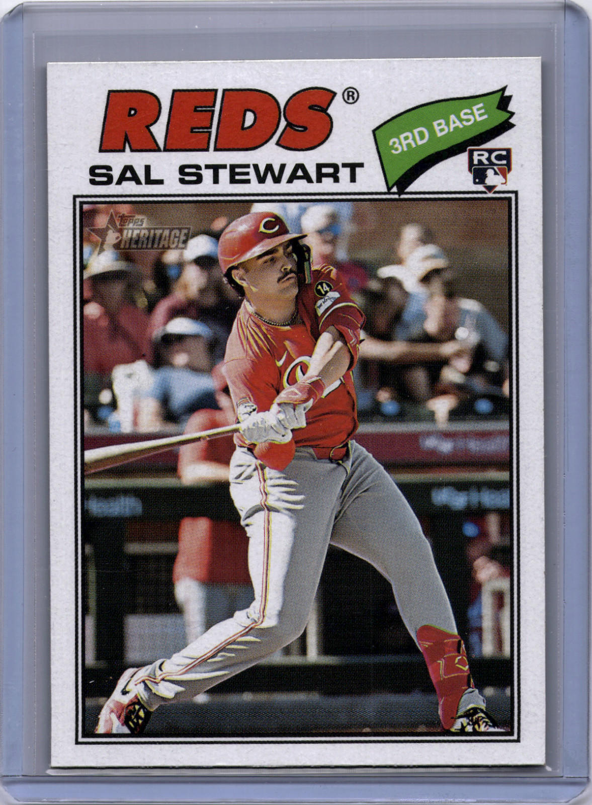 2026 Topps Heritage Sal Stewart [Base] Rookie #221