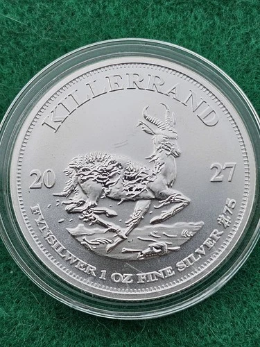 2024 (2027) Zombucks World Killerrand BU 1oz 0.999 Silver Round/Coin in Capsule