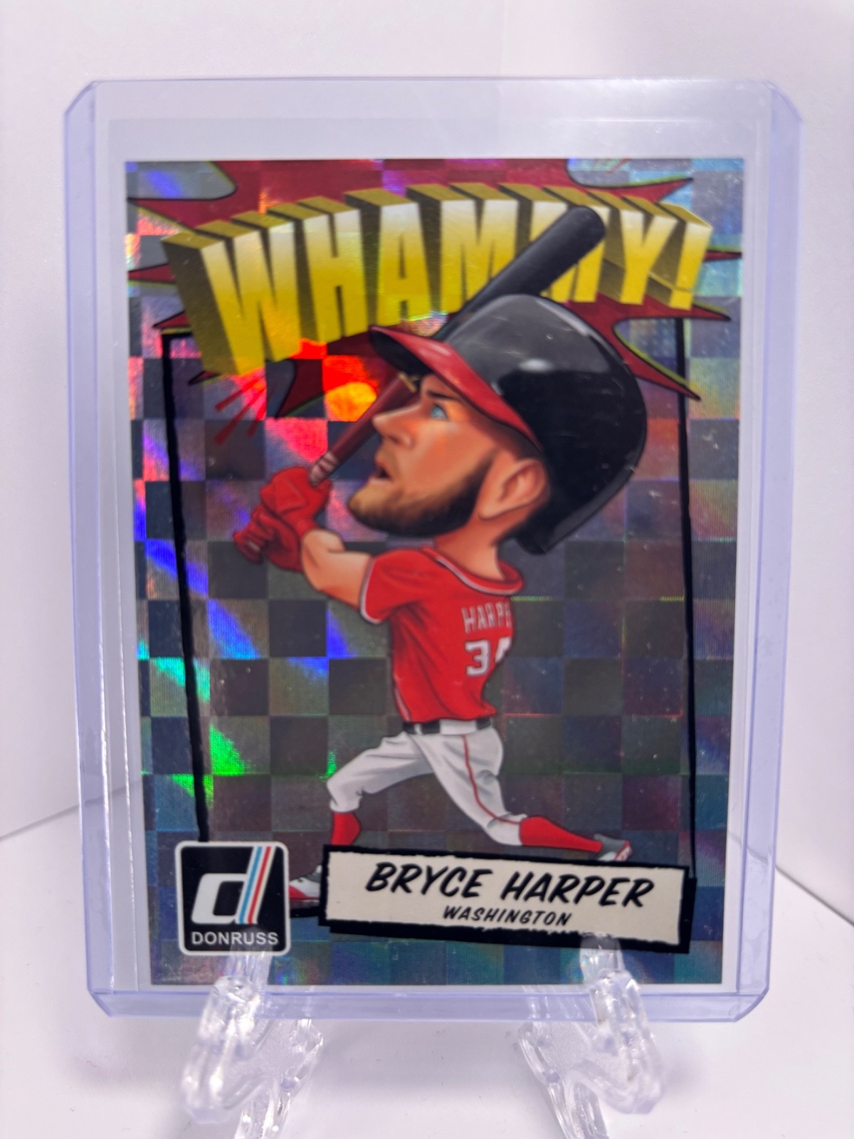 2017 Donruss WHAMMY! Case Hit #W-4 Bryce Harper NATIONALS