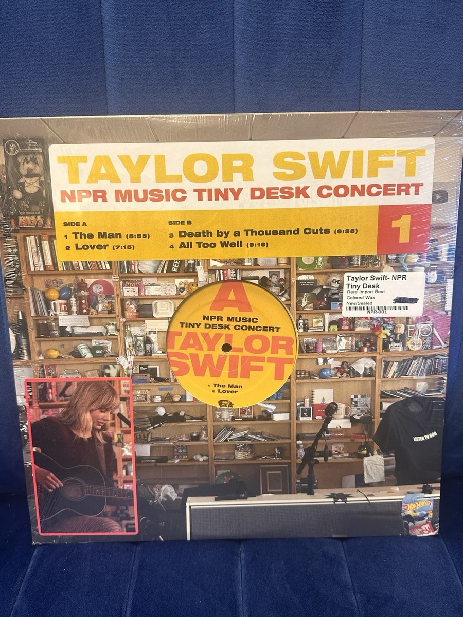 RARE* Taylor Swift NPR Music Tiny Desk Concert LP Sealed Colored