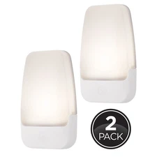 Automatic LED Plug-in Night Light, Light Sensing, 5 in, 2-Pack