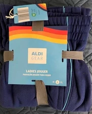 Aldi Gear 2024 Mens Jogger Pants Blue Large Brand New