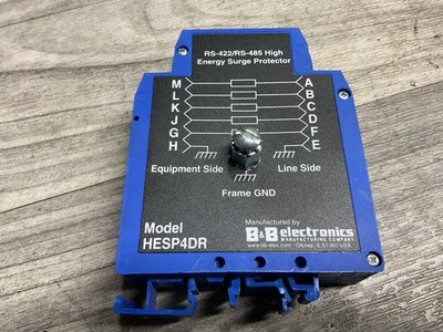 B&B Electronics HESP4DR Data Line Surge Suppressor #318M113