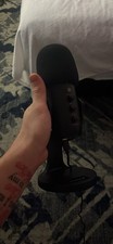 Blue Yeti USB Microphone Black Freestanding with Mute Button  Adjustable Stand