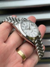 2022 Rolex Datejust 41mm 126300 Box & Card (Papers) Jubilee Bracelet White Dial 5