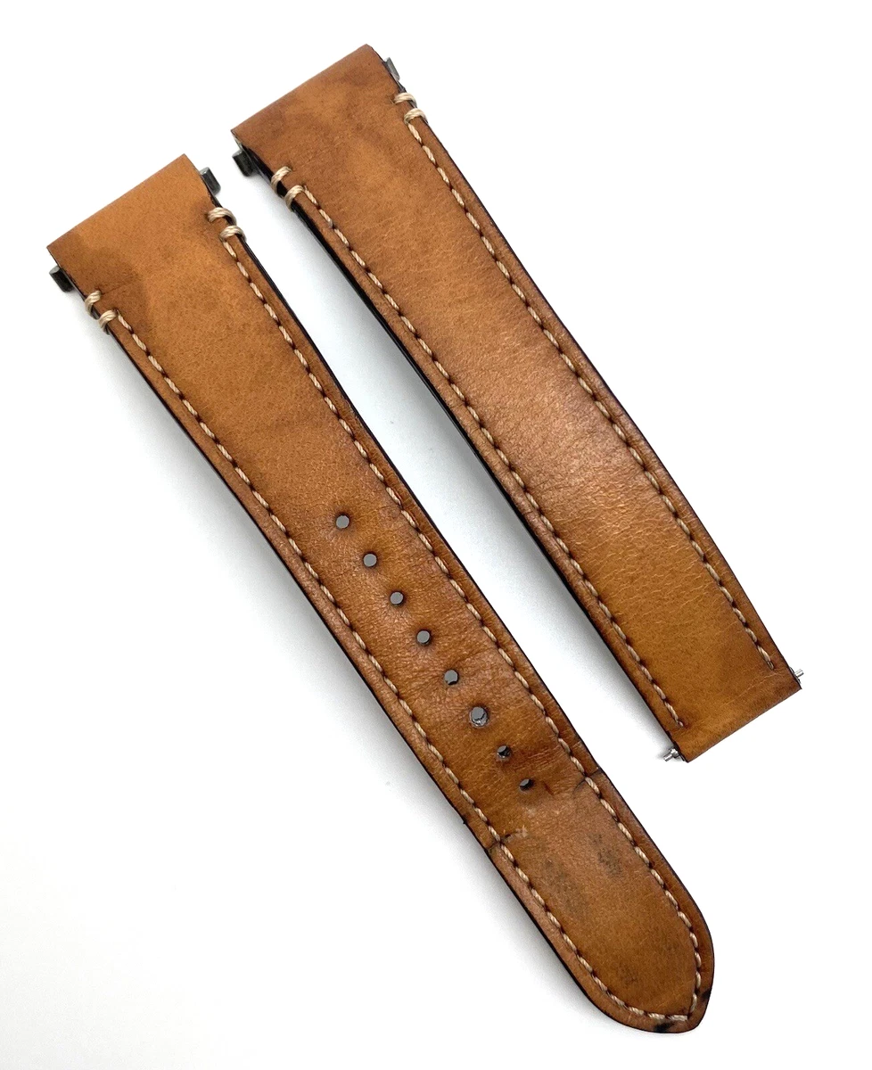 Cartier ブラウンレザーベルト Cartier Leather Brown Wristwatch Bands for sale | eBay