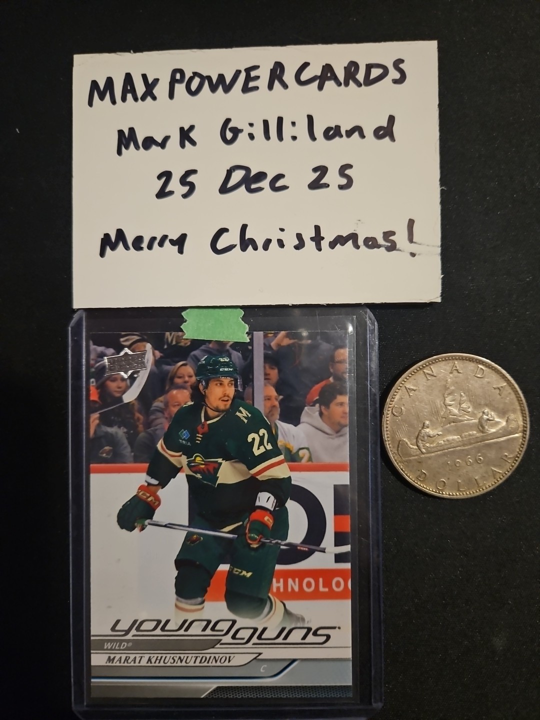 2024-25 UPPER DECK MARAT KHUSNUTDINOV YOUNG GUNS #243