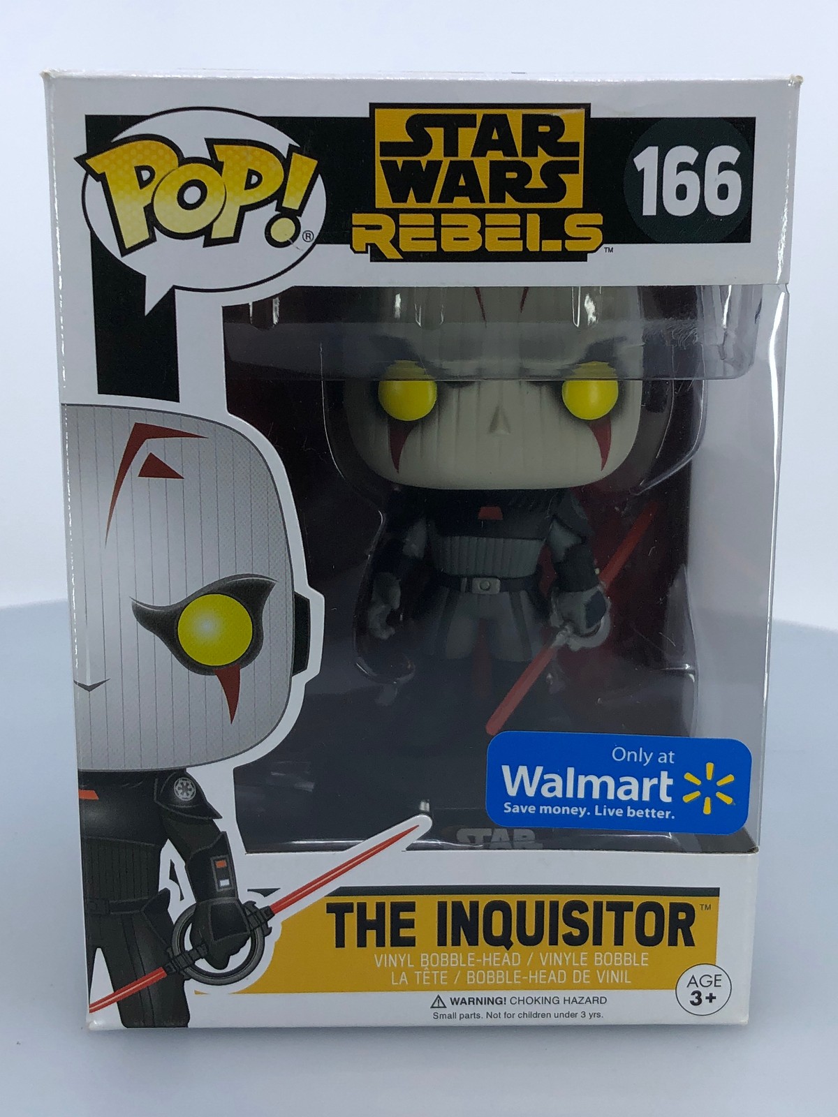 En Oferta Funko Pop! Star Wars Rebels El Inquisidor #166 Exclusivo De Walmart Caja Dañada