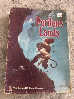 Avalon Hill RPG Powers & Perils Book of Tables, Perilous Lands Not Complete