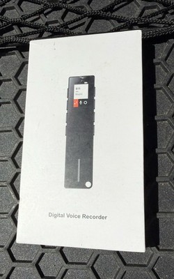 Iiwey Digital Voice Activated Recorder 16GB Playback For Classes MP3's Meetings