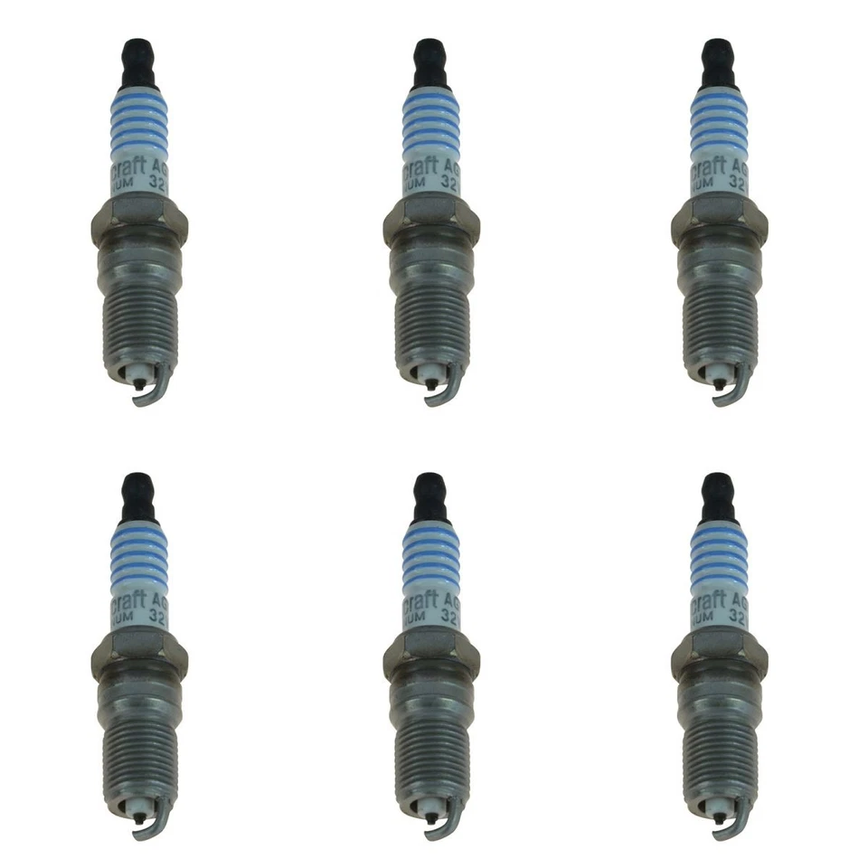 Juego de 6 bujías Motorcraft SP433 para Ford Mercury Mazda NUEVO Foto 3 de 4