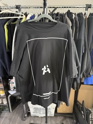 The Anti Order Non-Linear T-Shirt in Black Size 2Xl Mens 100 percent cotton