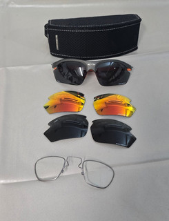 rudy project Sonnenbrille mit Wechselgläsern und Sehstärken Einsatz