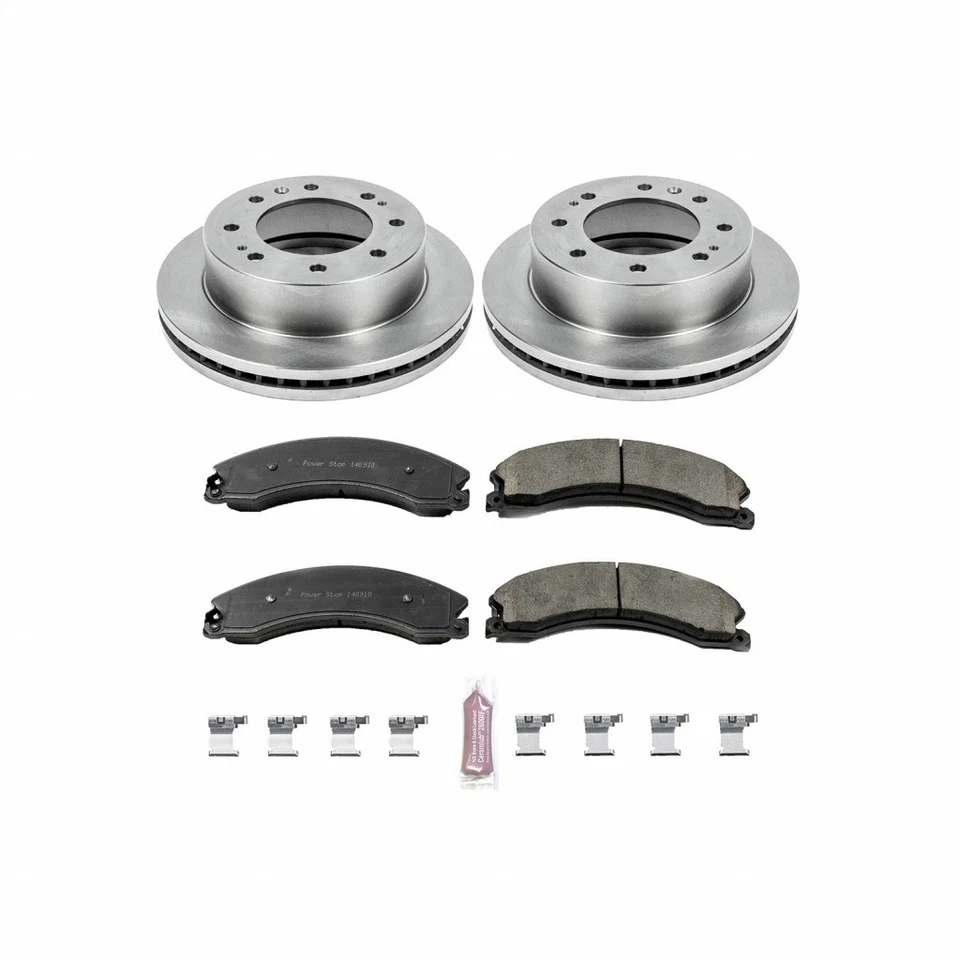 Power Stop Brake Kit For GMC Sierra 2500 HD 2012-2020 Front Autospecialty Foto 2 de 4