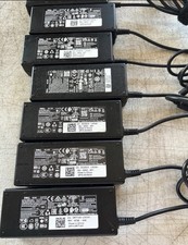 Lot of 5 Genuine Dell Inspiron Latitude 90W AC power supply small tip 4.5mm