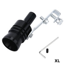 XL Auto Turbo Sound Booster Endrohr Auspuff Turbopfeife Whistle Blow Simulator