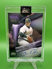 2026 Topps Chrome Black Barry Zito Purple Refractor Auto /75