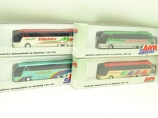 AWM 1/87 HO - Lot de 4 Car Autocar Neoplan Starliner B