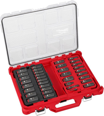 Electric Shockwave 36PC Impact Socket Set - 3/8'' Drive PACKOUT System