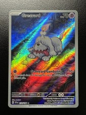Pokemon TCG - Greavard - Scarlet & Violet Base Set 214/198 Illustration Rare