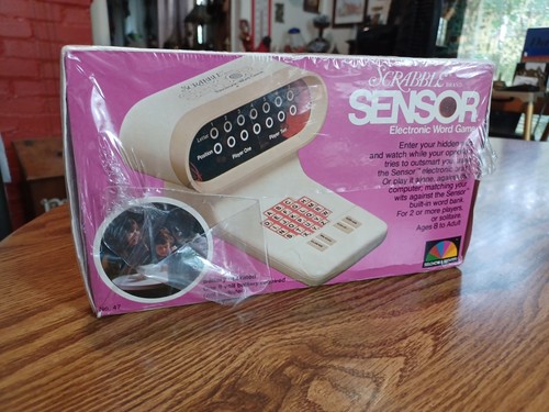Vintage SCRABBLE SENSOR Electronic Word Game by Selchow & Righter, 1978, SEALED - Picture 6 of 7