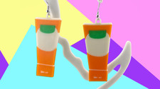 Funny Protect Zinc Oxide Butt Paste Earrings for Nurses