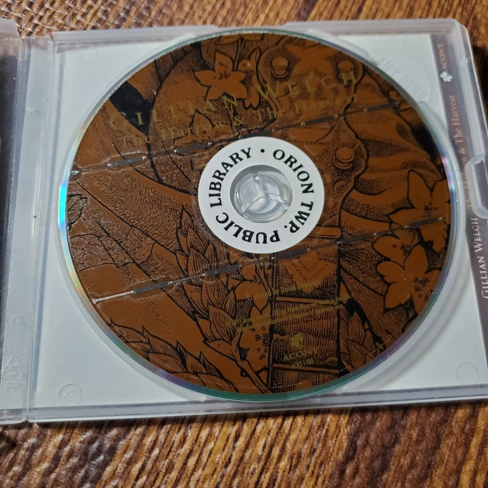 Gillian Welch - The Harrow & The Harvest CD 2011 Folk Rock Acorn - Imagem 4 de 4