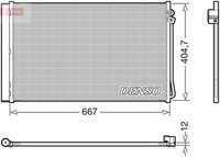 Kondensator Klimaanlage Denso DCN17062 FüR Mercedes Vito Mixto Double Cabin W447