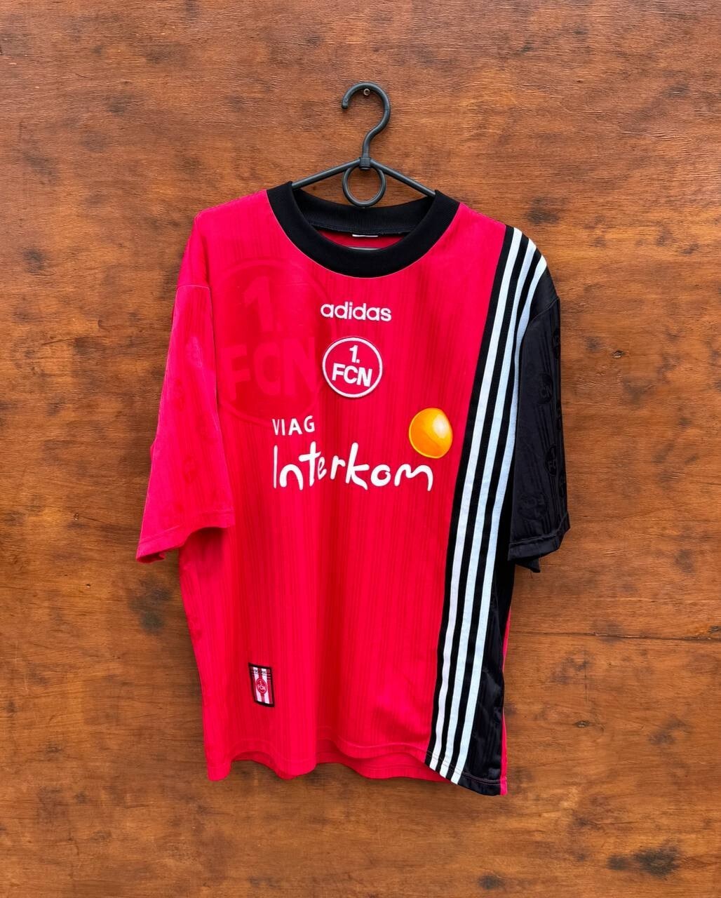 NURNBERG 1998/1999 HOME FOOTBALL SHIRT ADIDAS SIZE L ADULT
