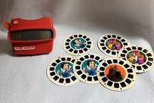 View-Master Classic Reel Slide 3D Viewer RED MATTEL 2014,  6 Reels