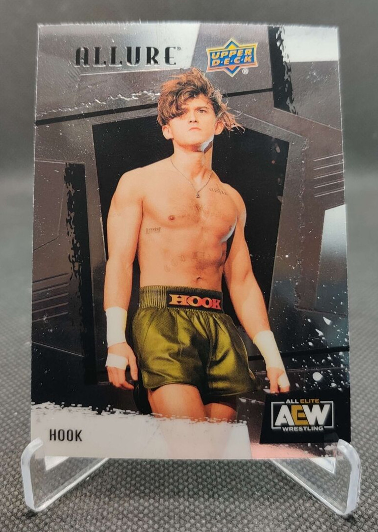 2022 Upper Deck Allure AEW #23 HOOK wrestling card