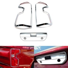 For 2019-2023 Chevy Silverado 1500 Chrome Tai...