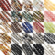 Wholesale Lot Natural Gemstone Round Spacer Loose Beads 4mm 6mm 8mm