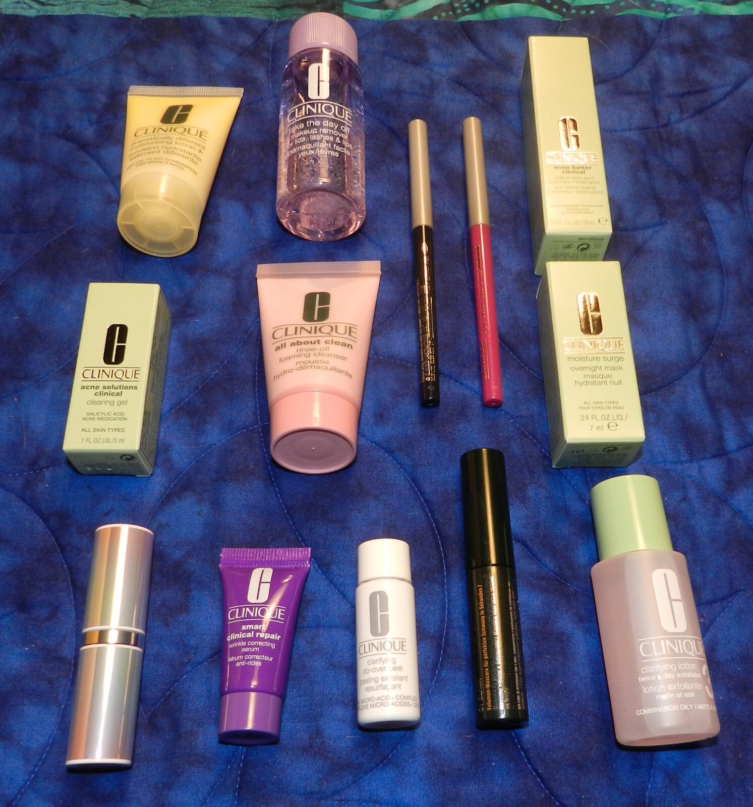 FRESH Clinique Skin Care - Makeup - 2 Bags - 13 Different Clinique Products