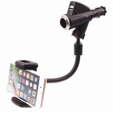 For Samsung Galaxy S22/Ultra/Plus - Charger Car Mount Holder DC Socket USB Port